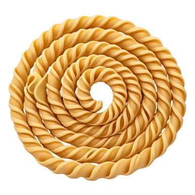 fusilli pasta sticker