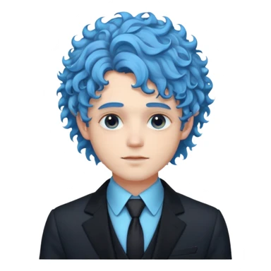 ethereal-pastel-transparent-translucent-gorgeous-spectral-dark-greyish-whitish-gloomy-man-with-blue-curly-hair-with-a-beautiful-black-suit sticker