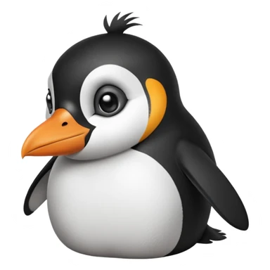 bombastic side eyeing penguin suspicious  sticker