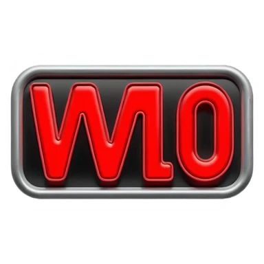 Minimalist emoji-style sticker of a flickering neon sign “HELLWOOD”, cracked letters, some missing, grayscale tubes with only faint glow in faded red

 sticker