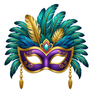 Festival Mask sticker