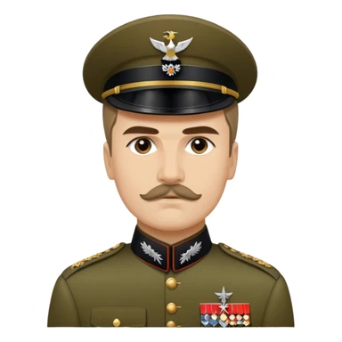 young józef piłsudzki sticker