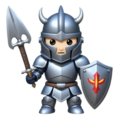 Mini pekka from clash royale  sticker
