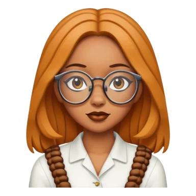 doja cat wear glasses sticker