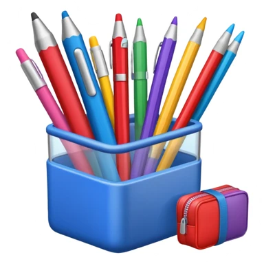 school supplies sticker
