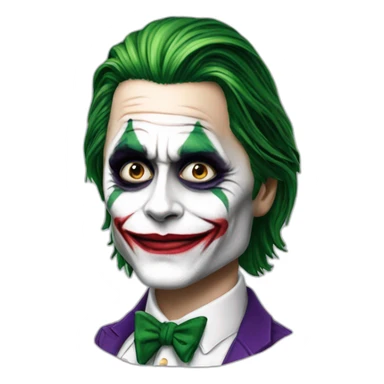 Joker jared leto sticker