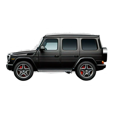 A black g wagon Mercedes  sticker
