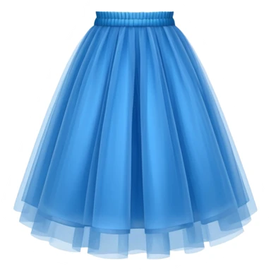 cinematic-realistic-blue-tutu,-layers-of-fine,-soft-tulle-forming-a-voluminous-and-airy-skirt,-delicate-folds-catching-the-light,-slightly-frayed-edges-adding-authenticity,-glowing-softly-with-a-warm-and-ethereal-elegance sticker