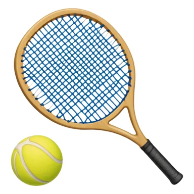 padel a racket with a yellow tennis ball sticker