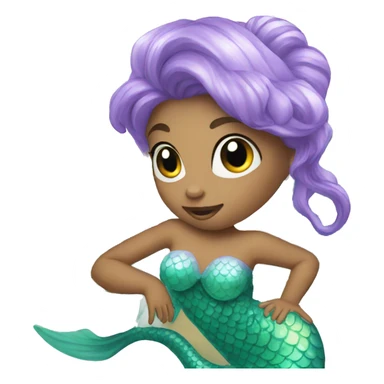 A fairy mermaid  sticker