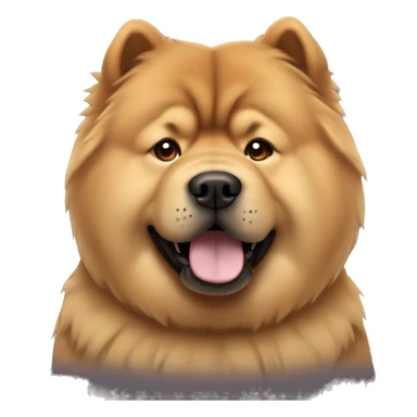 Chow chow brown sticker