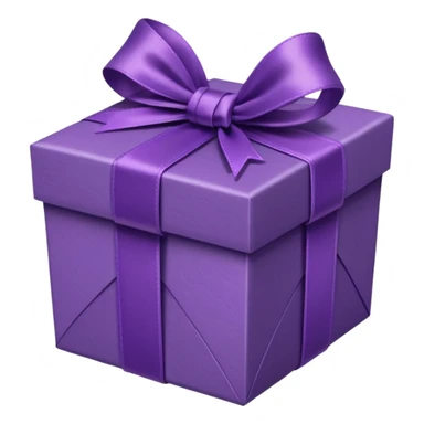 Amethyst Gift box sticker