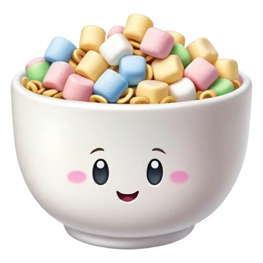 Lucky charms cereal bowl  sticker