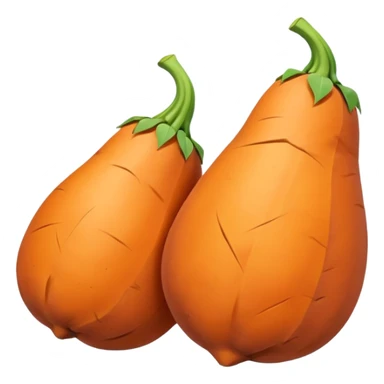 pointy sweet potato sticker