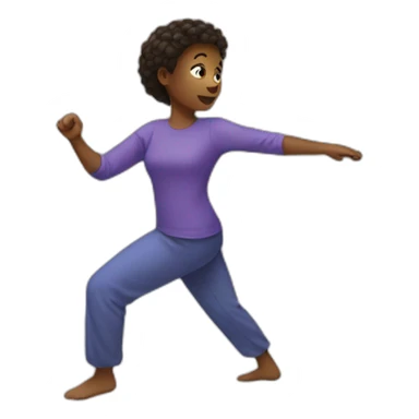 movement practice sticker