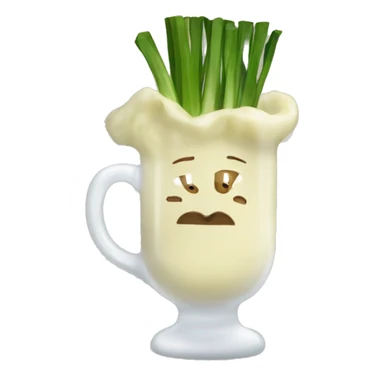 Alma loves Leek and potato soup  sticker