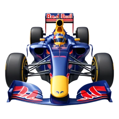 a 2010 Red Bull Formula 1 car sticker