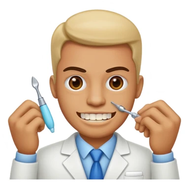 Dental thug boss sticker