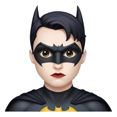 Batman themed sticker