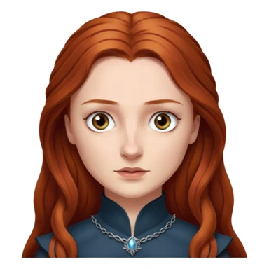 sansa stark

 from Games of throne character face only front face sticker