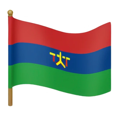 Dagestan flag sticker