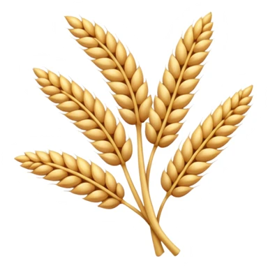 Ear of grain soft sticker