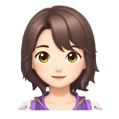 “Lumine” from “Genshin Impact” sticker