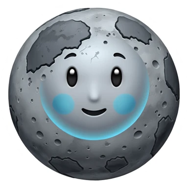 The planet Mercury with no face sticker