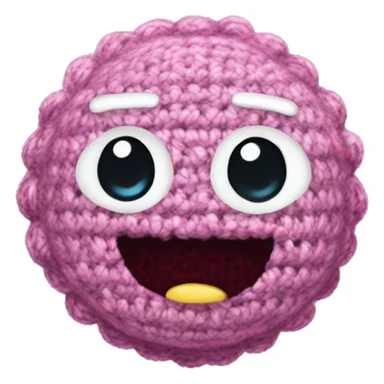 sparkles that are crocheted from wool sticker