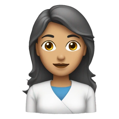 mujer de brazos cruzados sticker