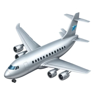 Airplane ride sticker