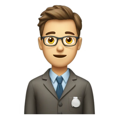 researcher with ADHD sticker