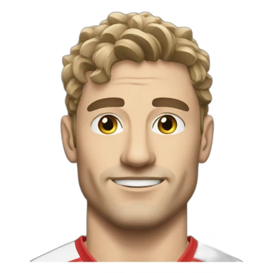 The rugby player Antoine Dupont sticker