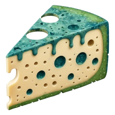 moldy parmesan cheese  sticker