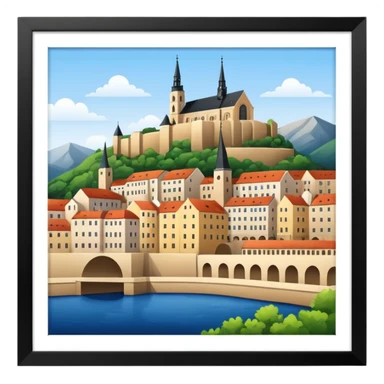 architectural heritage europe sticker