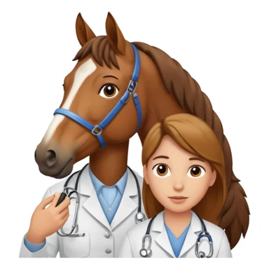 Horse doctor sticker