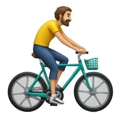 Piques en bicicleta sticker