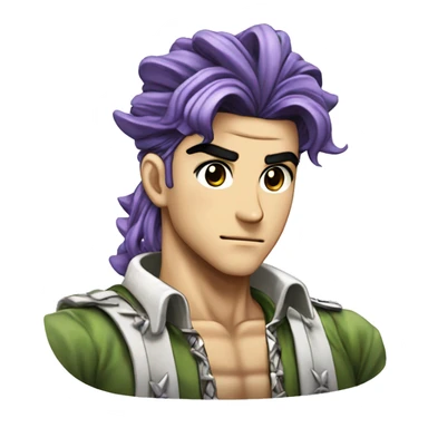 Joseph Joestar from the anime JoJo's Bizarre Adventure sticker