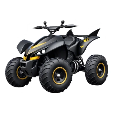 batmobile atv raptor 700 sticker