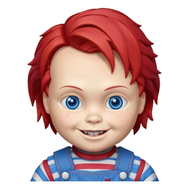 AaUn emojin de chuky sticker