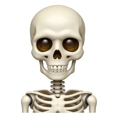 Gojo skeleton sticker
