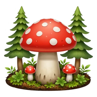 mushroom emoji sticker