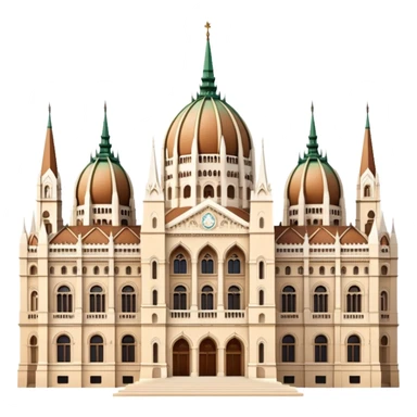 Hungarian Parliament Building sticker