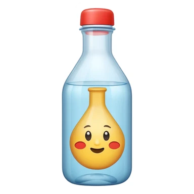 saline bottle sticker