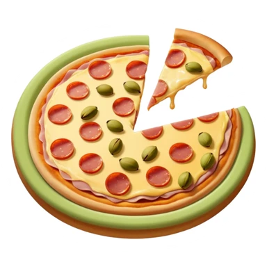 pistachio cream, jambon beurre, pizza sticker