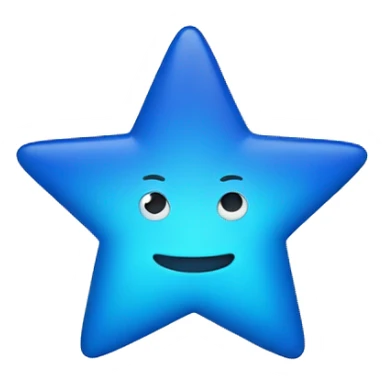 blue star sticker