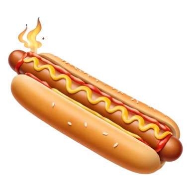 Cigarette that looks like a hotdog  sticker