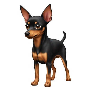 Miniature pinscher  sticker