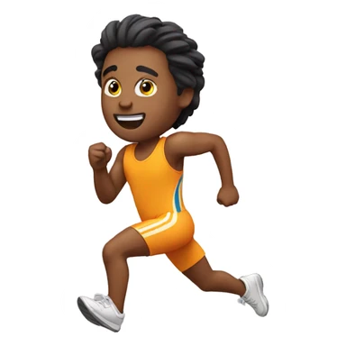 fast running sticker