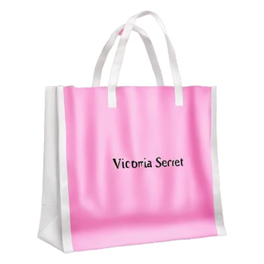 Victoria’s Secret shopping bag sticker